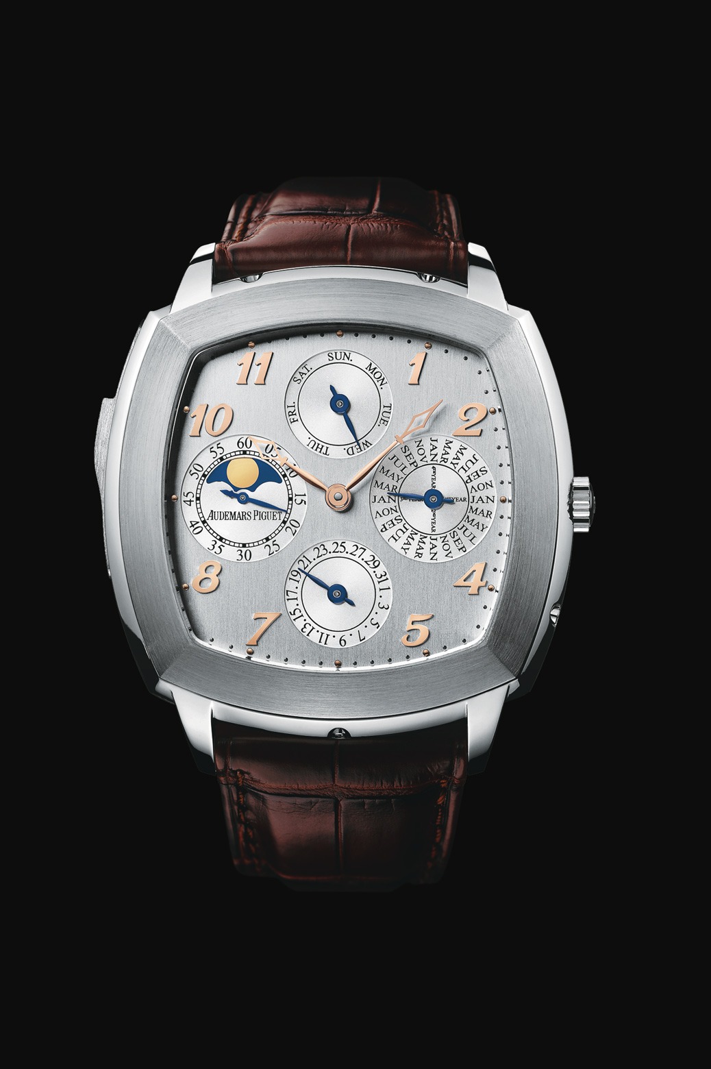 Audemars Piguet Tradition Perpetual Calendar Minute Repeater Platinum watch REF: 26052BC.OO.D092CR.01